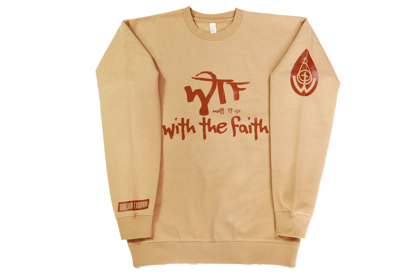 With The Faith Hot Chocolate  Crewneck Sweatshirt