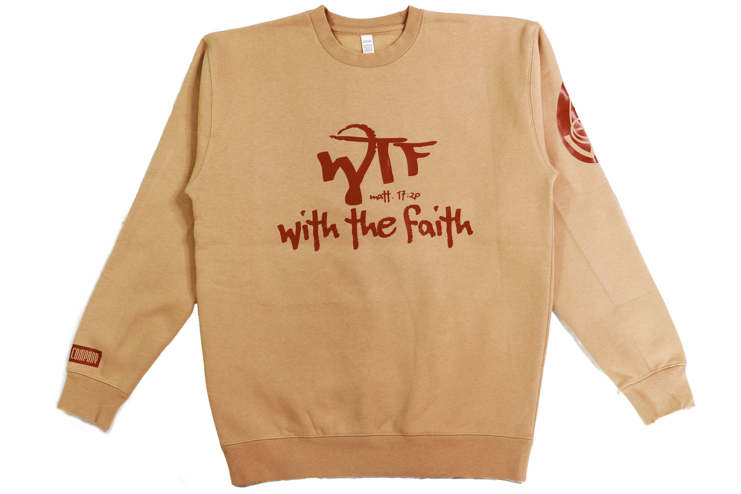 With The Faith Hot Chocolate  Crewneck Sweatshirt