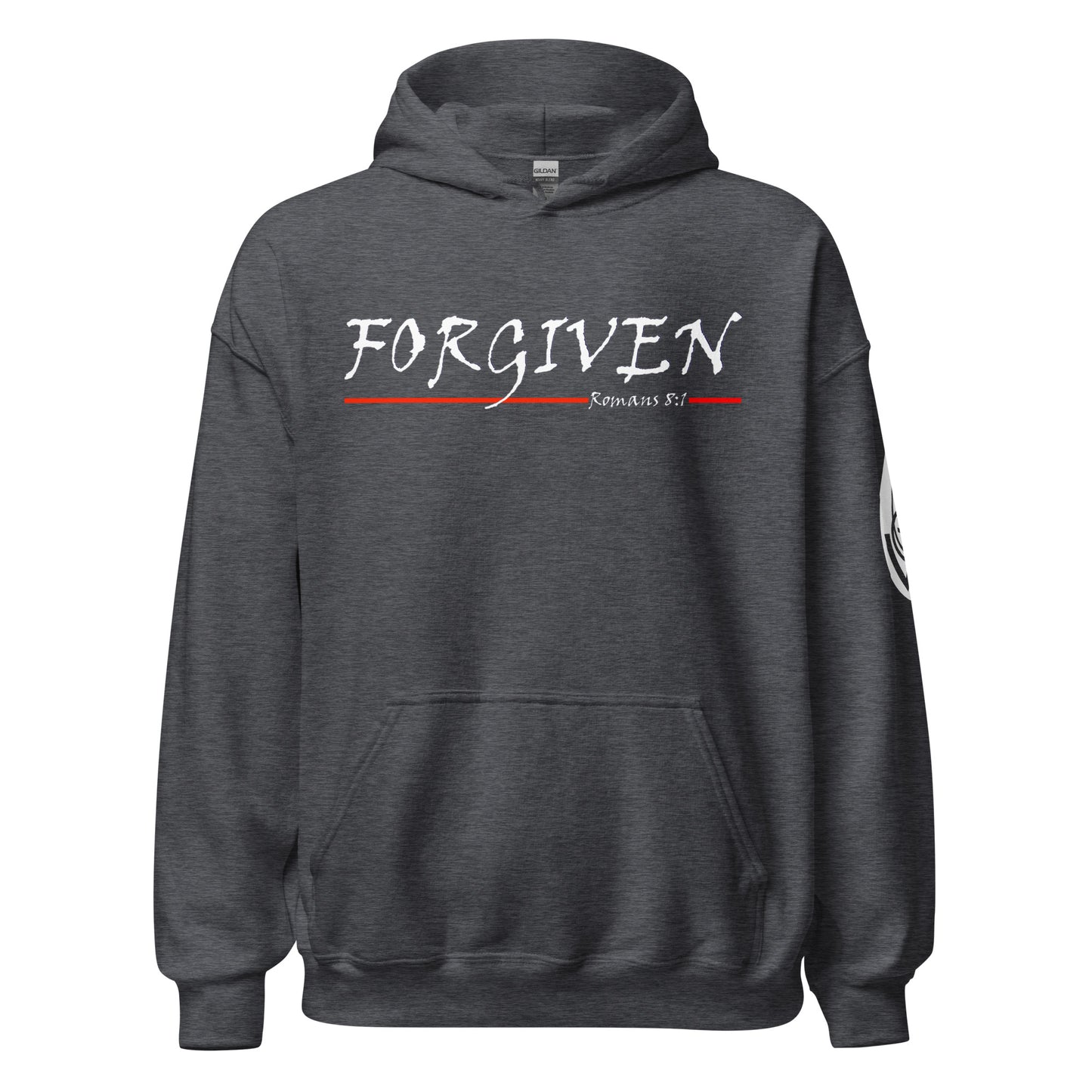 Forgiven Hoodie Dark Gray