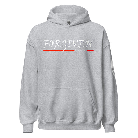 Forgiven Hoodie Heather Gray