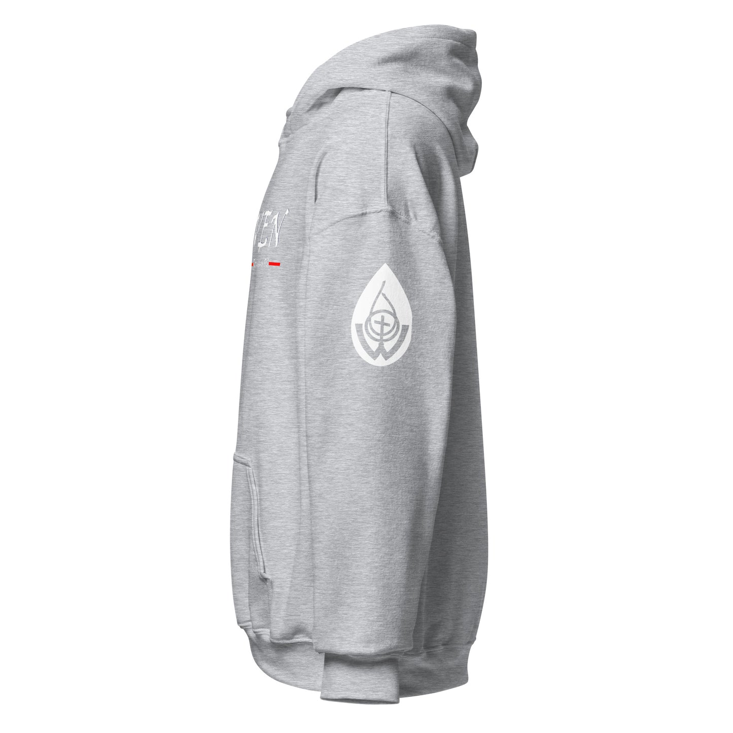 Forgiven Hoodie Heather Gray