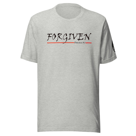 Forgiven Tee Heather Gray