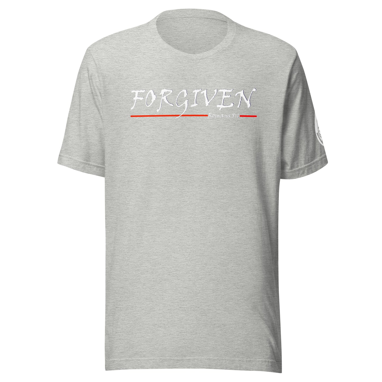 Forgiven Tee Heather Gray