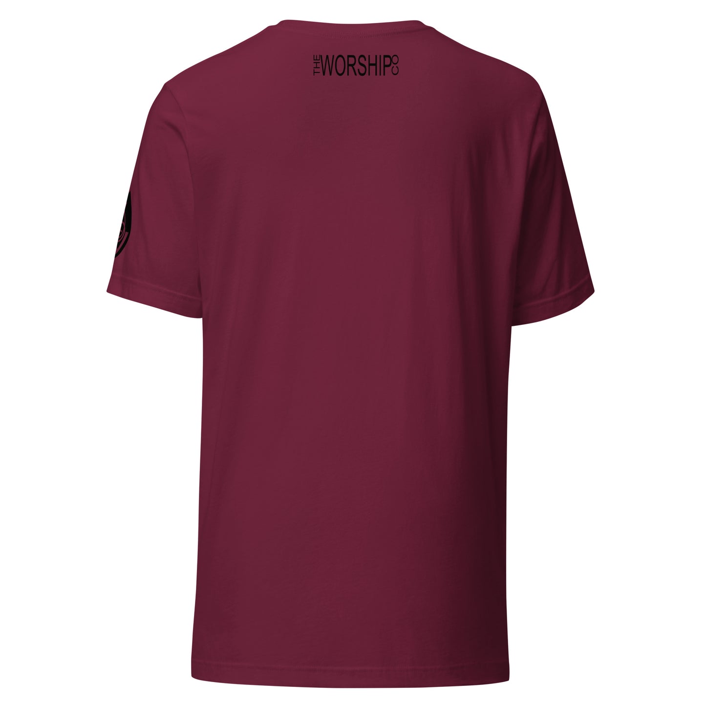 Forgiven Tee Burgundy