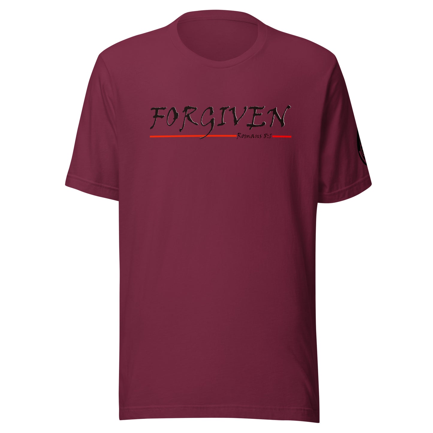 Forgiven Tee Burgundy