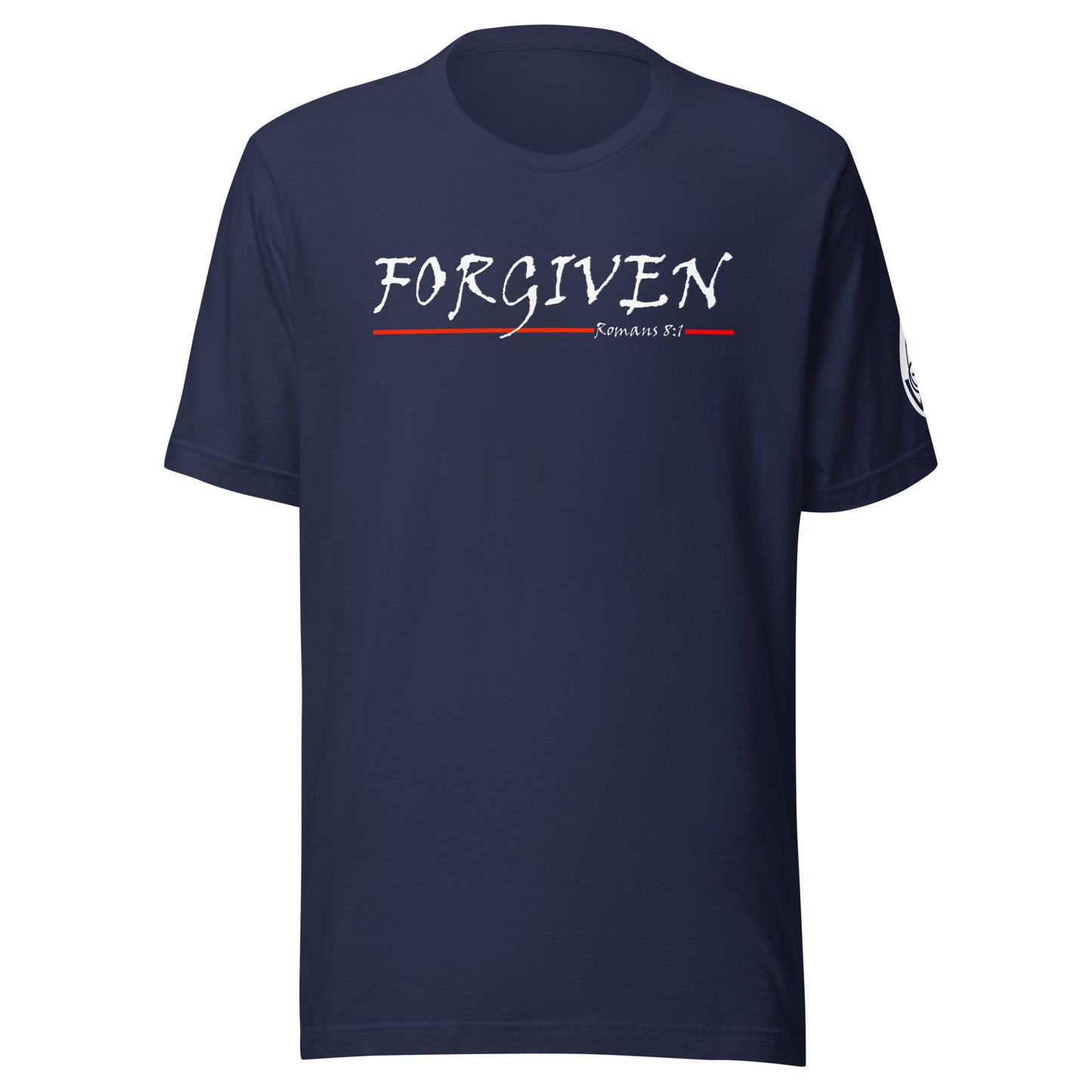 Forgiven Tee Navy Blue