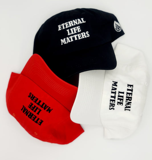 Eternal Life Matters Dad Caps