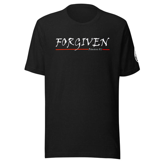 Forgiven Tee Black